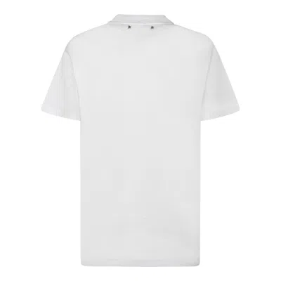 Golden Goose Vintage White Cotton T-shirts And Polos In White
