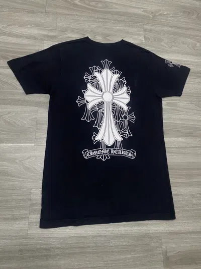 Pre-owned Chrome Hearts Cemetery Graveyard Cross  In Black