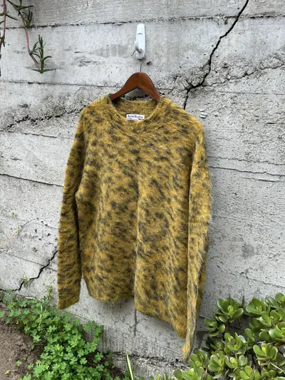 Pre-owned Acne Studios Grail  Animal Mohair Print Sweater In Multi
