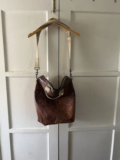 Pre-owned Rick Owens Papaya Messenger Bag In Multi