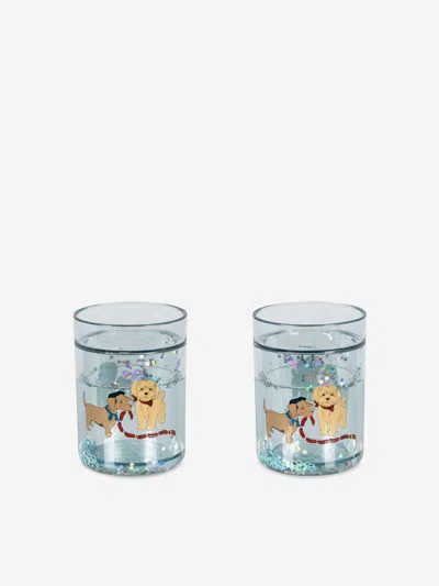 Konges Slojd Konges Sløjd Kids 2 Pack Glitter Cups In Blue