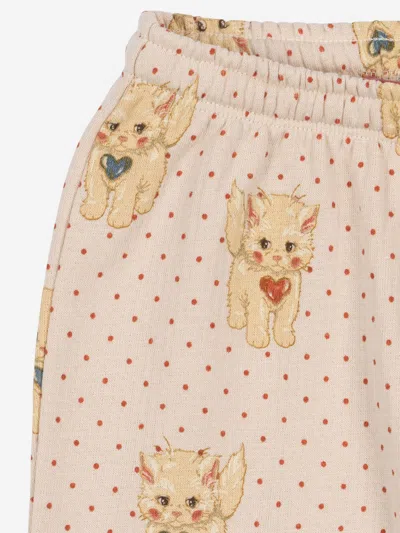 Konges Slojd Konges Sløjd Girls Belli Miao Amore Joggers In Neutral