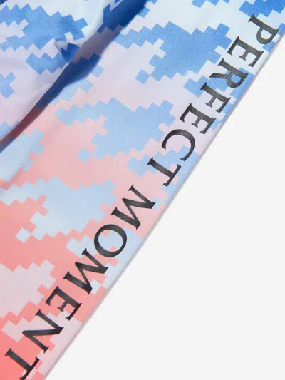 Perfect Moment Girls Thermal Degrade Layer Top In Blue