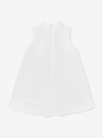 Jessie And James Girls Spring In Step Dress In White