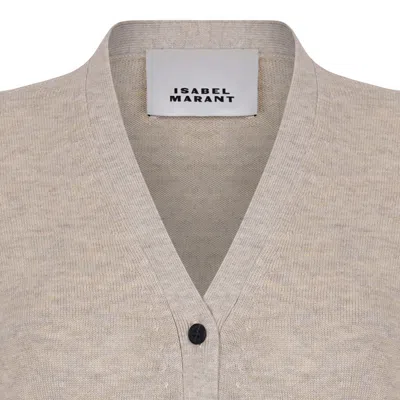 Isabel Marant Beige Viscose Wool Sweater In Neutral