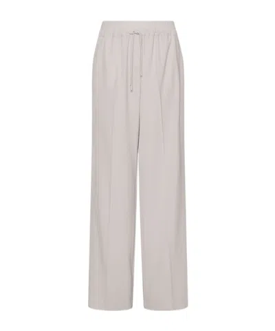 Marella Drawstring Trousers In White