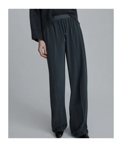 Marella Drawstring Trousers In Gray