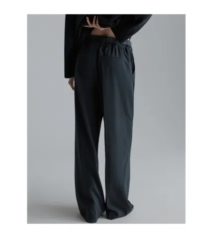 Marella Drawstring Trousers In Gray