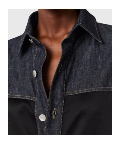 Stella Mccartney Lace Detailed Short-sleeve Shirt In Black