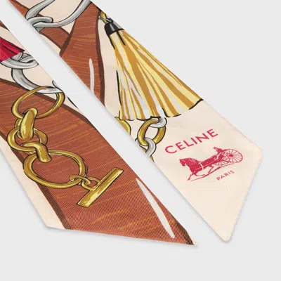 Celine Lavalliere In Silk Twill In Multi