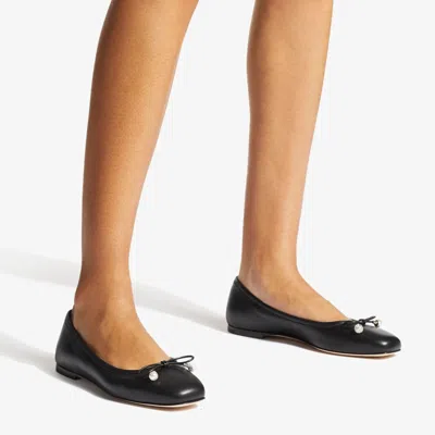 Jimmy Choo Elme Flat In Black