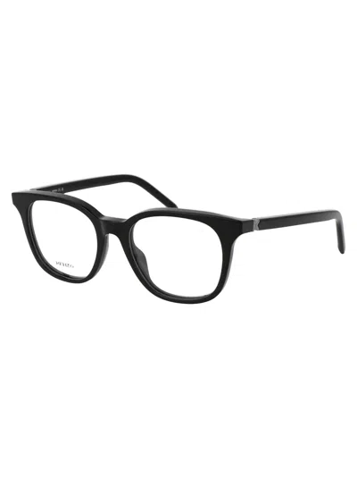 Kenzo Shiny Black Plastic Glasses In Black