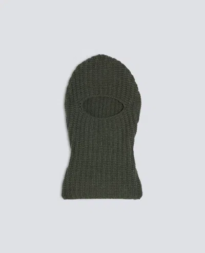 Aspesi Wool Hat In Green