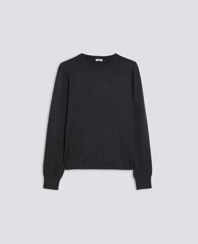 Aspesi Merino Wool Turtleneck Sweater In Gray