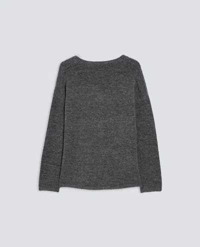 Aspesi Merino Wool Turtleneck Sweater In Gray