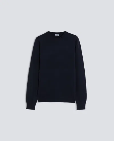 Aspesi Merino Wool Turtleneck Sweater In Blue