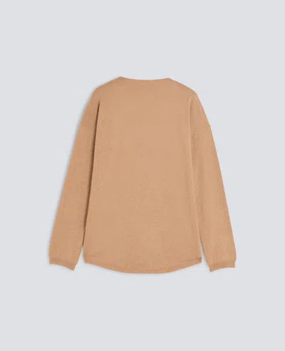 Aspesi Merino Wool Turtleneck Sweater In Brown