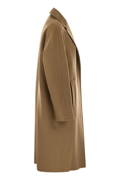 Max Mara Ardenne Cashmere Coat In Brown
