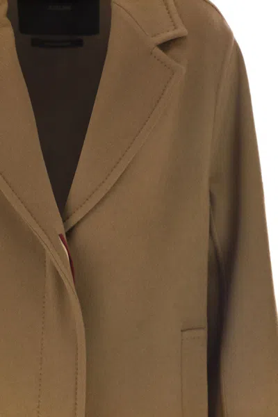 Max Mara Ardenne Cashmere Coat In Brown