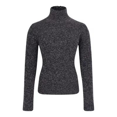 Max Mara Camel Wool-cashmere Sweater In Black