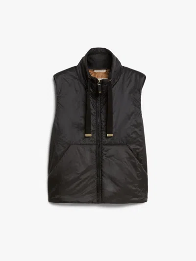 Max Mara The Cube Greenvest Puffer Jacket Black In Black