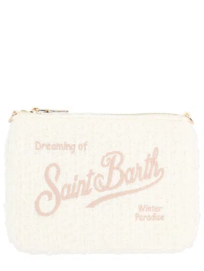 Mc2 Saint Barth Powder Polyester Viscose Bag In Pattern