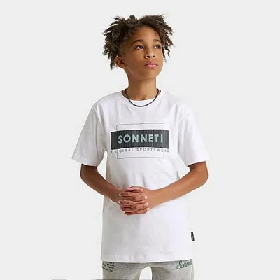 Sonneti Big Kids Carbon T-shirt In White