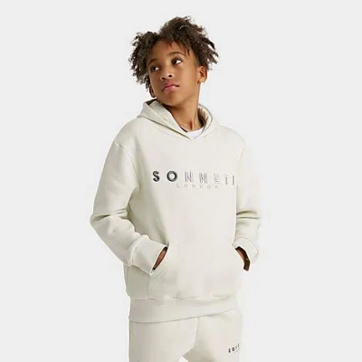 Sonneti Big Kids London Hare Pullover Hoodie In White