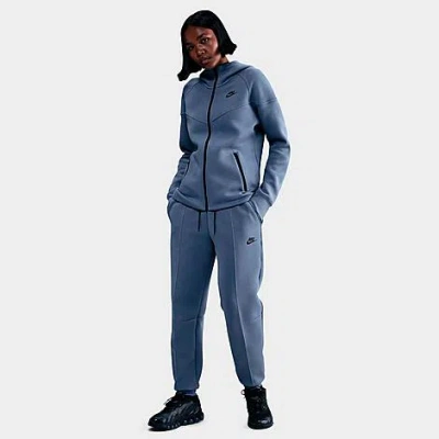 Nike Women's Sportswear Tech Fleece Jogger Pants In Blue