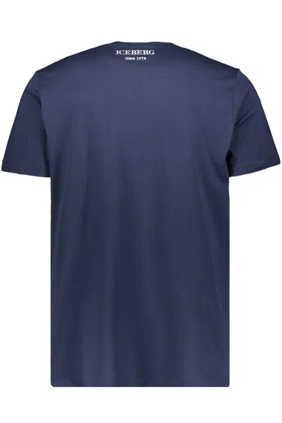 Iceberg Cotton T-shirt In Blue
