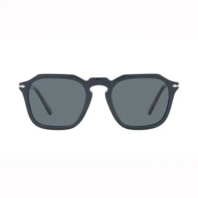 Persol Square Frame Sunglasses In Blue