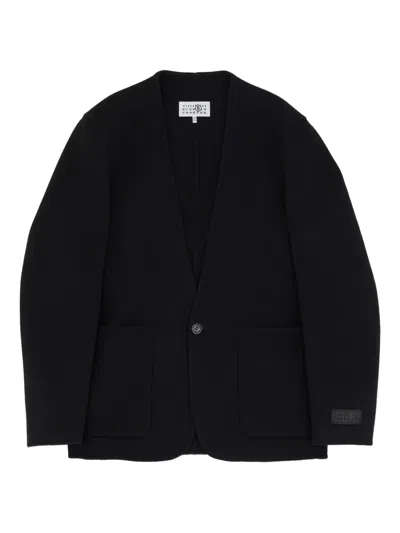 Mm6 Maison Margiela Single-breasted Wool Jacket In Multi