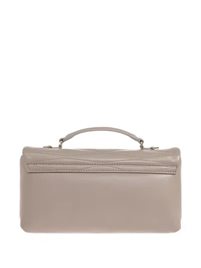 Furla Mini 1927 Leather Tote Bag In Neutral