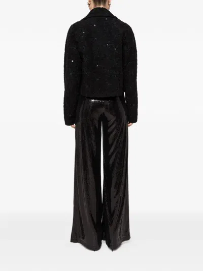 Nissa Bead-embellished Bouclé Jacket In Multi