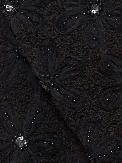 Nissa Bead-embellished Bouclé Jacket In Multi