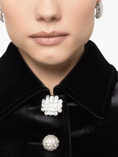 Nissa Jewel-buttons Jacket In Multi