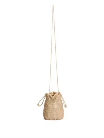 Anya Hindmarch Eyes Drawstring Bucket Bag In Blue