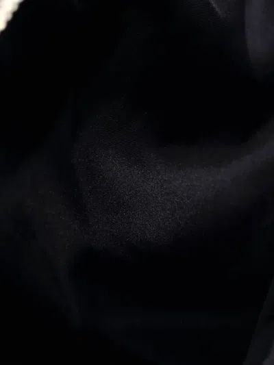 Pre-owned Gucci Web Fold Over Techno Canvas Medium Backpack In Black