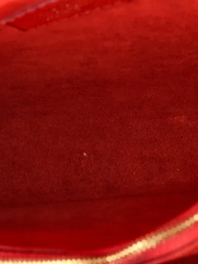 Pre-owned Louis Vuitton Victoire Handbag Monogram Canvas And Leather Shoulder Bag In Brown