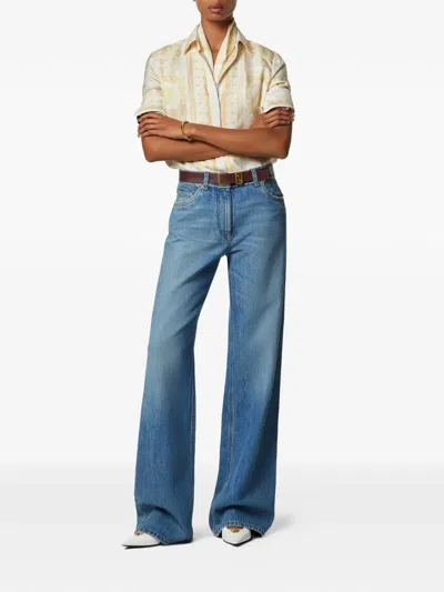 Versace Jean Boyfriend In Blue