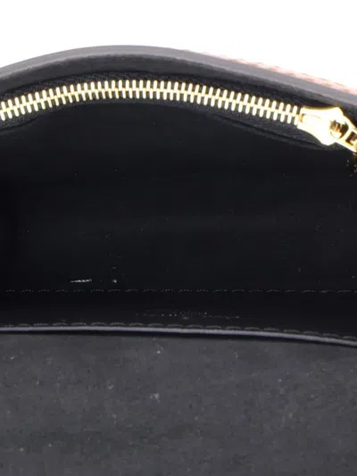 Pre-owned Louis Vuitton Dauphine Bumbag Reverse Monogram Canvas Bb Belt Bag In Brown