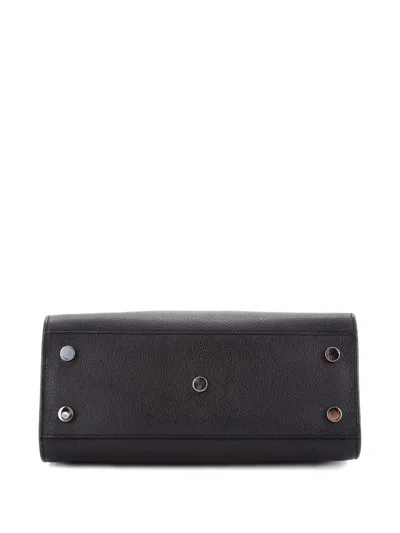 Pre-owned Saint Laurent Sac De Jour Bag Leather Baby Tote Bag In Black