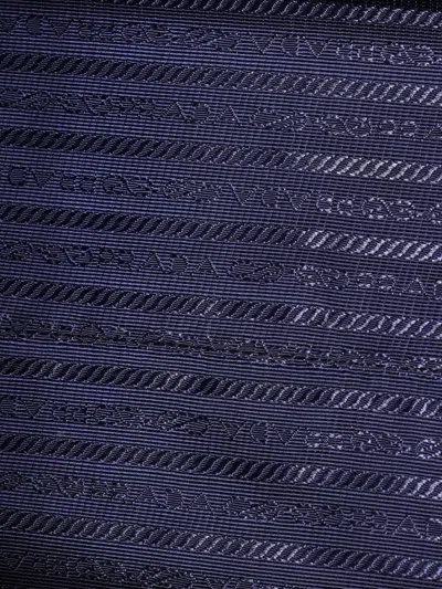 Pre-owned Prada Monochrome Saffiano With City Calf Medium Tote Bag In Blue