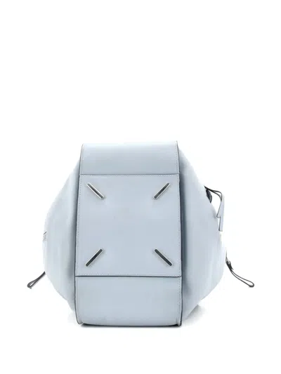 Pre-owned Loewe Hammock Bag Leather Small Shoulder Bag In Blue