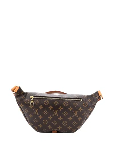 Pre-owned Louis Vuitton Bum Bag Monogram Canvas Belt Bag In Brown