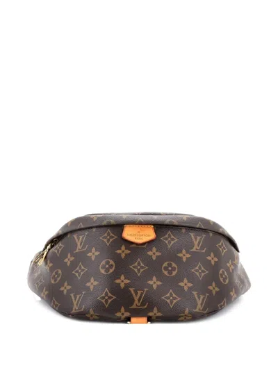 Pre-owned Louis Vuitton Bum Bag Monogram Canvas Belt Bag In Brown