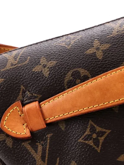 Pre-owned Louis Vuitton Bum Bag Monogram Canvas Belt Bag In Brown