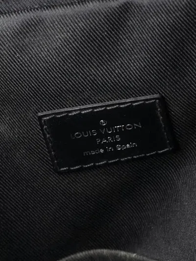 Pre-owned Louis Vuitton Avenue Sling Bag Damier Graphite Crossbody Bag In Black