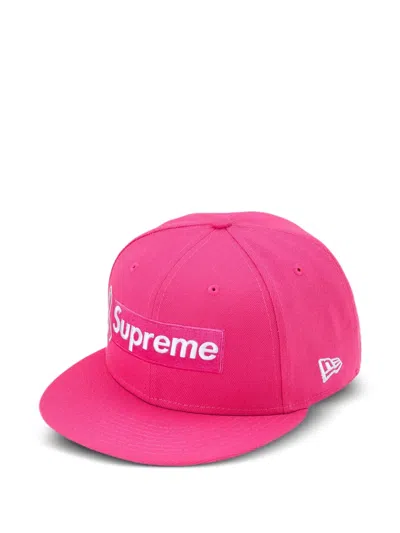 Supreme X Breast Cancer Awareness New Era "pink" Cap In Pink