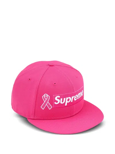 Supreme X Breast Cancer Awareness New Era "pink" Cap In Pink